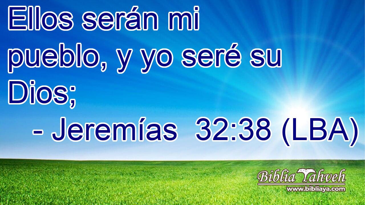 Ellos serán mi pueblo, y yo seré su Dios;