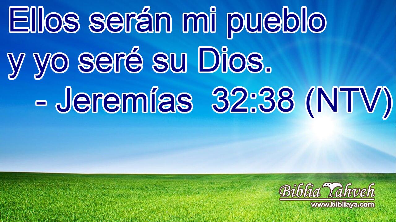 Ellos serán mi pueblo y yo seré su Dios.
