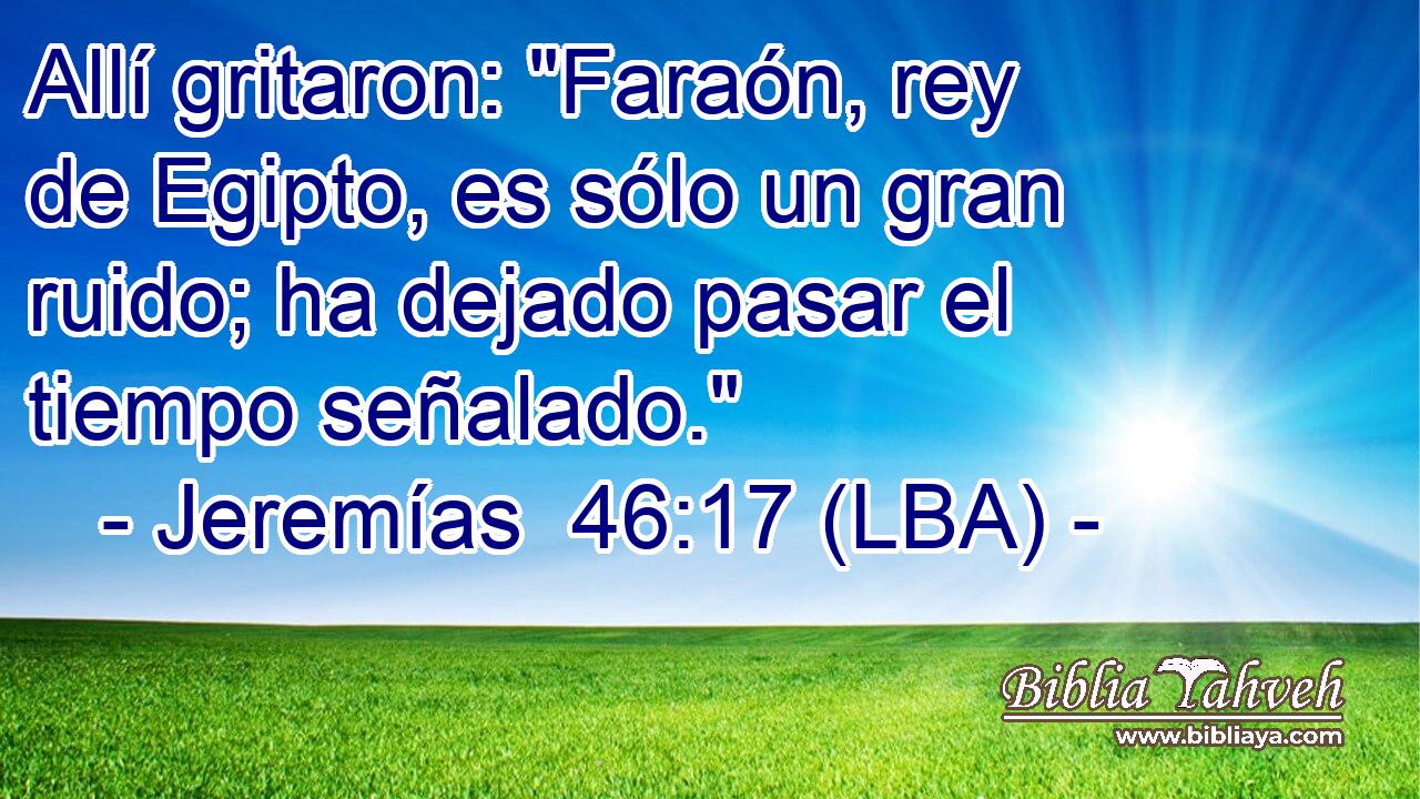 Allí gritaron: 