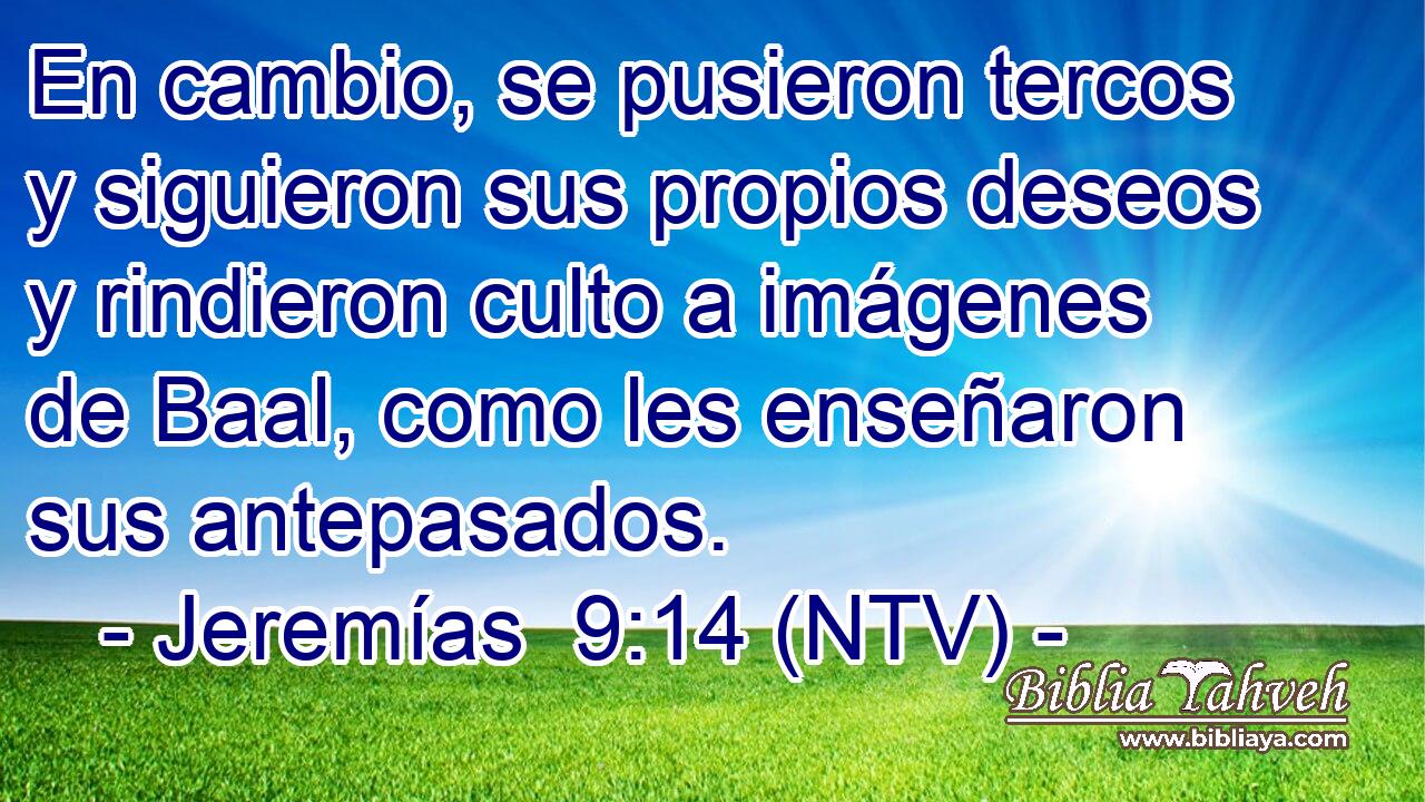 En cambio, se pusieron tercos y siguieron sus propios deseos y rindieron culto a imágenes de Baal, como les enseñaron sus antepasados.