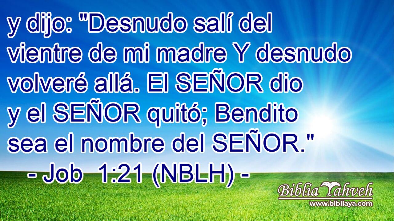  y dijo: 