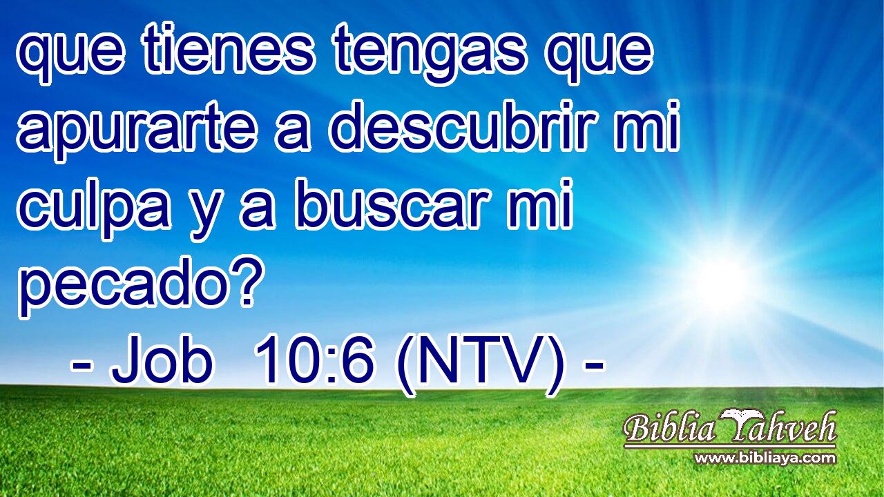 que tienes tengas que apurarte a descubrir mi culpa y a buscar mi pecado?
