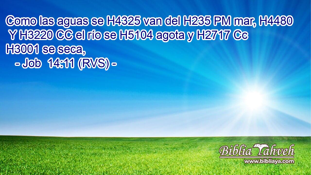 Como las aguas se H4325 van del H235 PM mar, H4480  Y H3220 CC el río se H5104 agota y H2717 Cc H3001 se seca, 