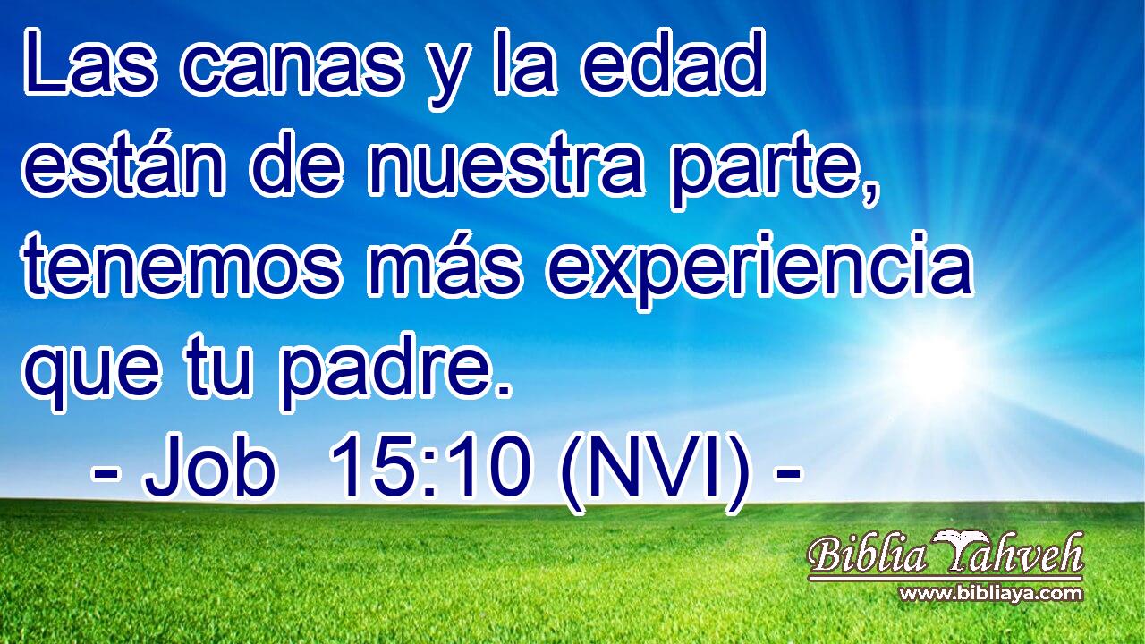  Las canas y la edad están de nuestra parte, tenemos más experiencia que tu padre. 