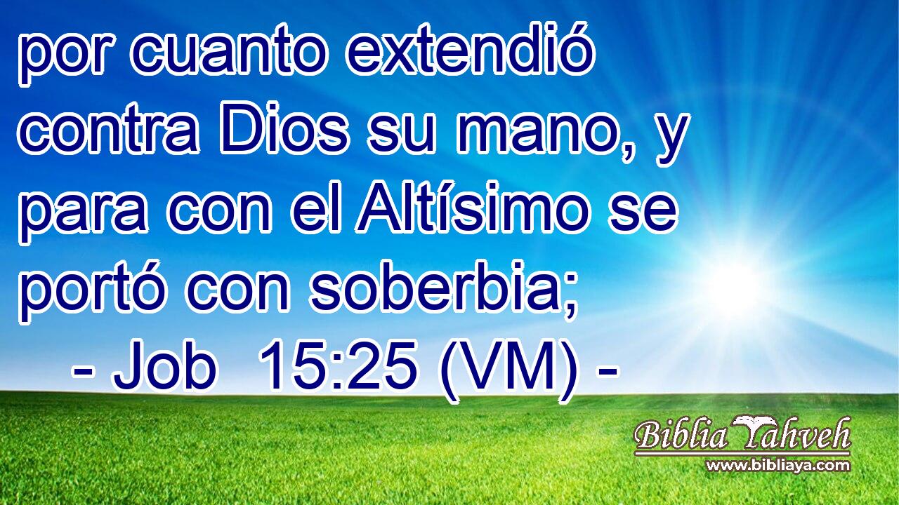  por cuanto extendió contra Dios su mano, y para con el Altísimo se portó con soberbia; 