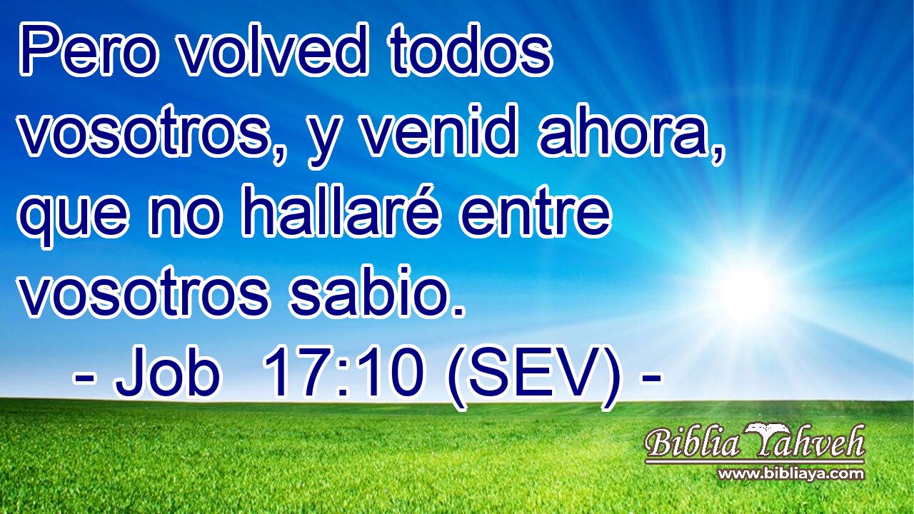 Pero volved todos vosotros, y venid ahora, que no hallaré entre vosotros sabio.