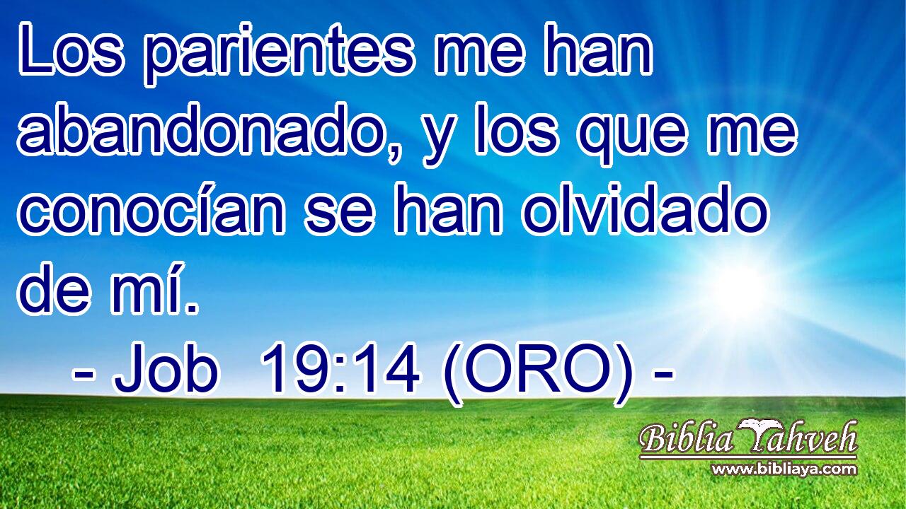  Los parientes me han abandonado, y los que me conocían se han olvidado de mí. 