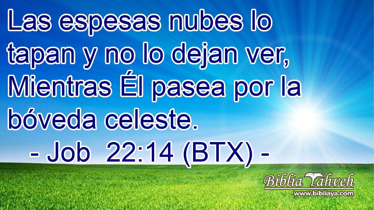 Las espesas nubes lo tapan y no lo dejan ver, Mientras Él pasea por la bóveda celeste.