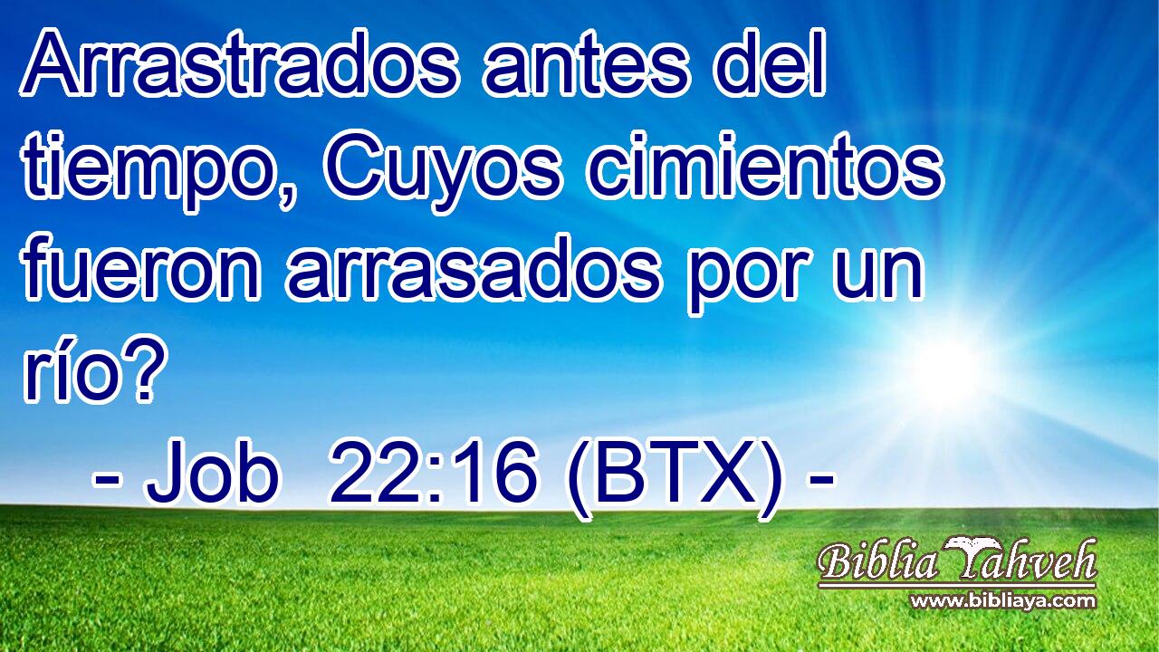 Arrastrados antes del tiempo, Cuyos cimientos fueron arrasados por un río?