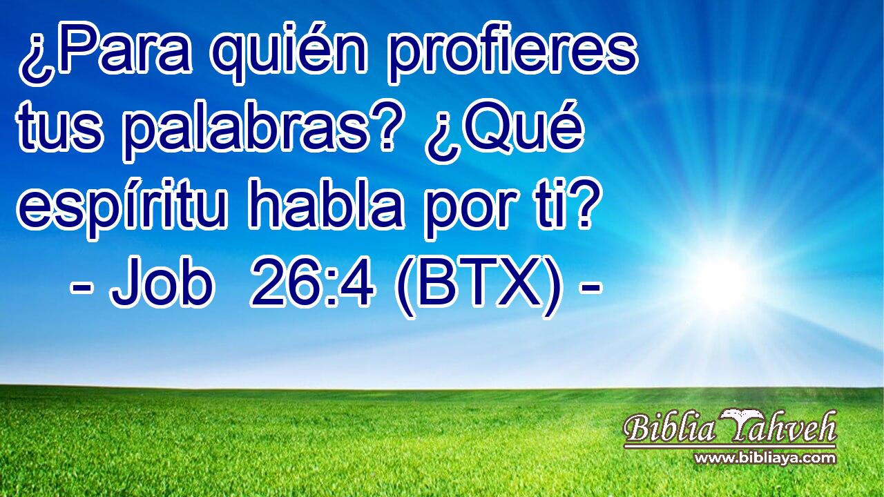 ¿Para quién profieres tus palabras? ¿Qué espíritu habla por ti?
