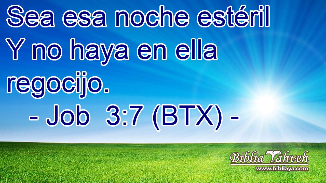 Sea esa noche estéril Y no haya en ella regocijo.