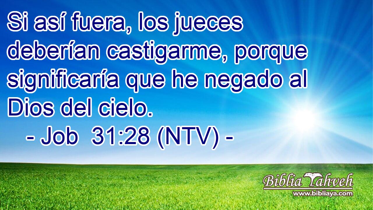 Si así fuera, los jueces deberían castigarme, porque significaría que he negado al Dios del cielo.