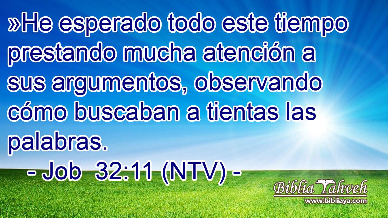 »He esperado todo este tiempo prestando mucha atención a sus argumentos, observando cómo buscaban a tientas las palabras.