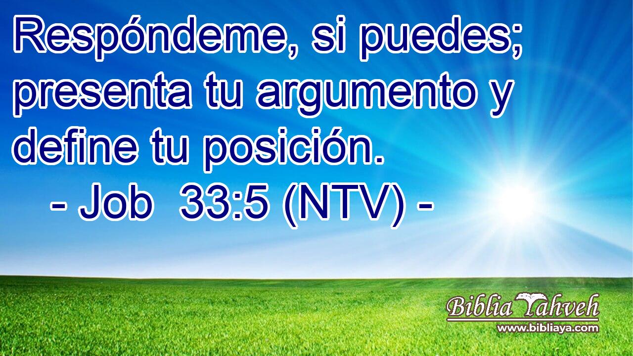 Respóndeme, si puedes; presenta tu argumento y define tu posición.