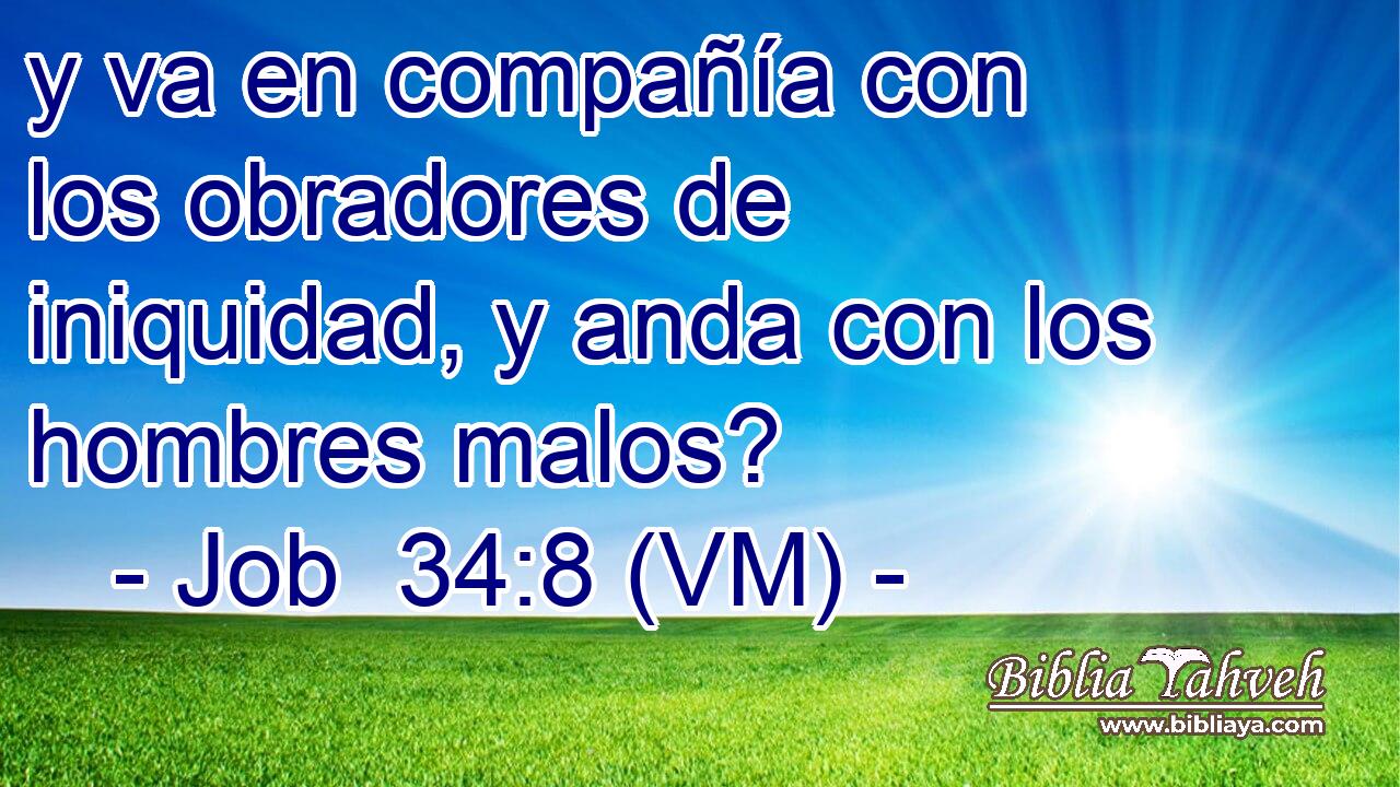  y va en compañía con los obradores de iniquidad, y anda con los hombres malos? 