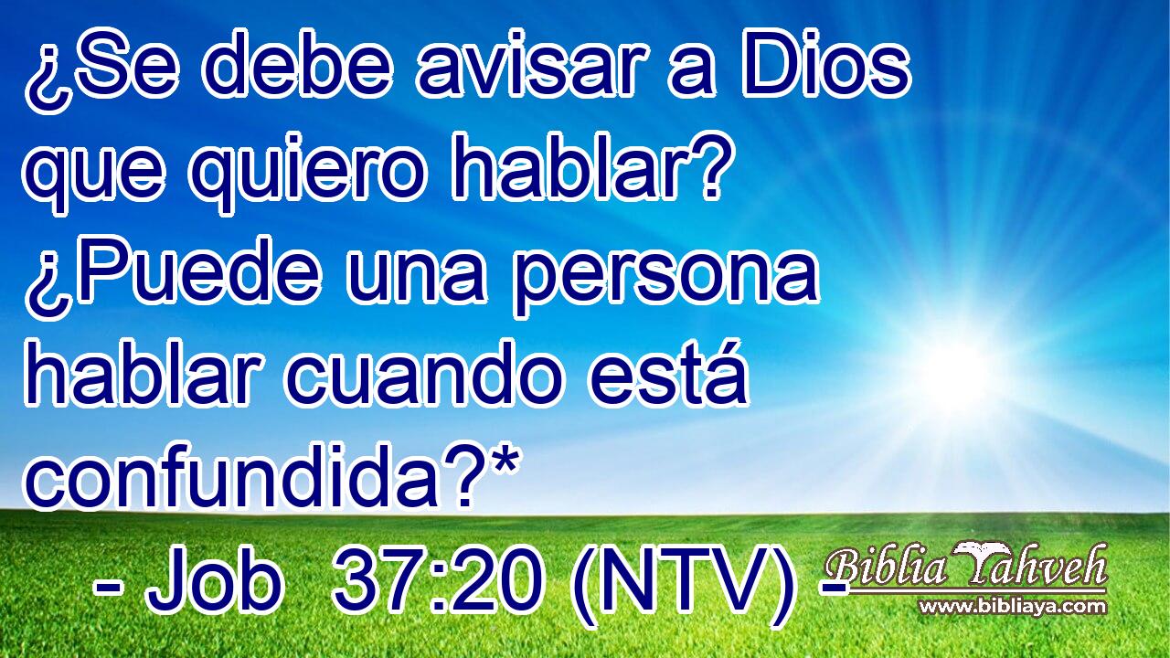 ¿Se debe avisar a Dios que quiero hablar? ¿Puede una persona hablar cuando está confundida?*