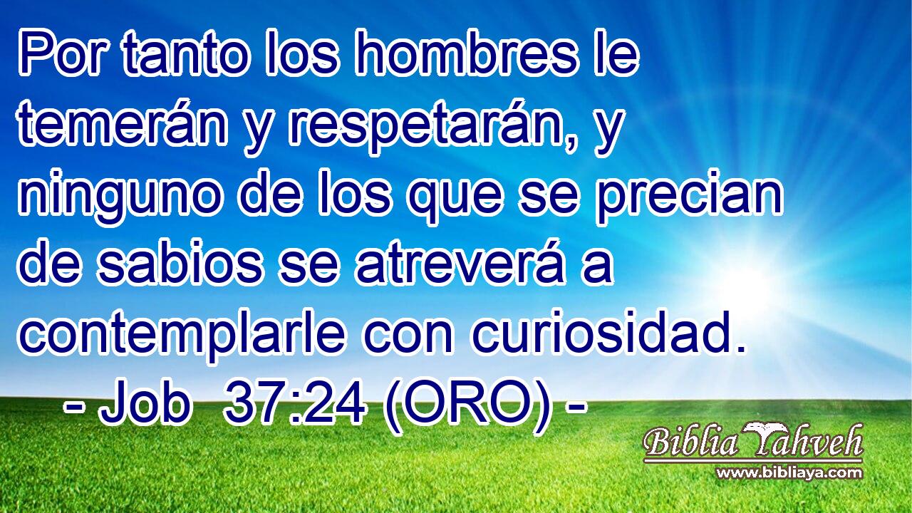  Por tanto los hombres le temerán y respetarán, y ninguno de los que se precian de sabios se atreverá a contemplarle con curiosidad. 