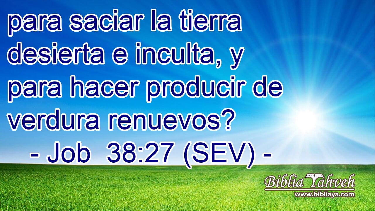 para saciar la tierra desierta e inculta, y para hacer producir de verdura renuevos?