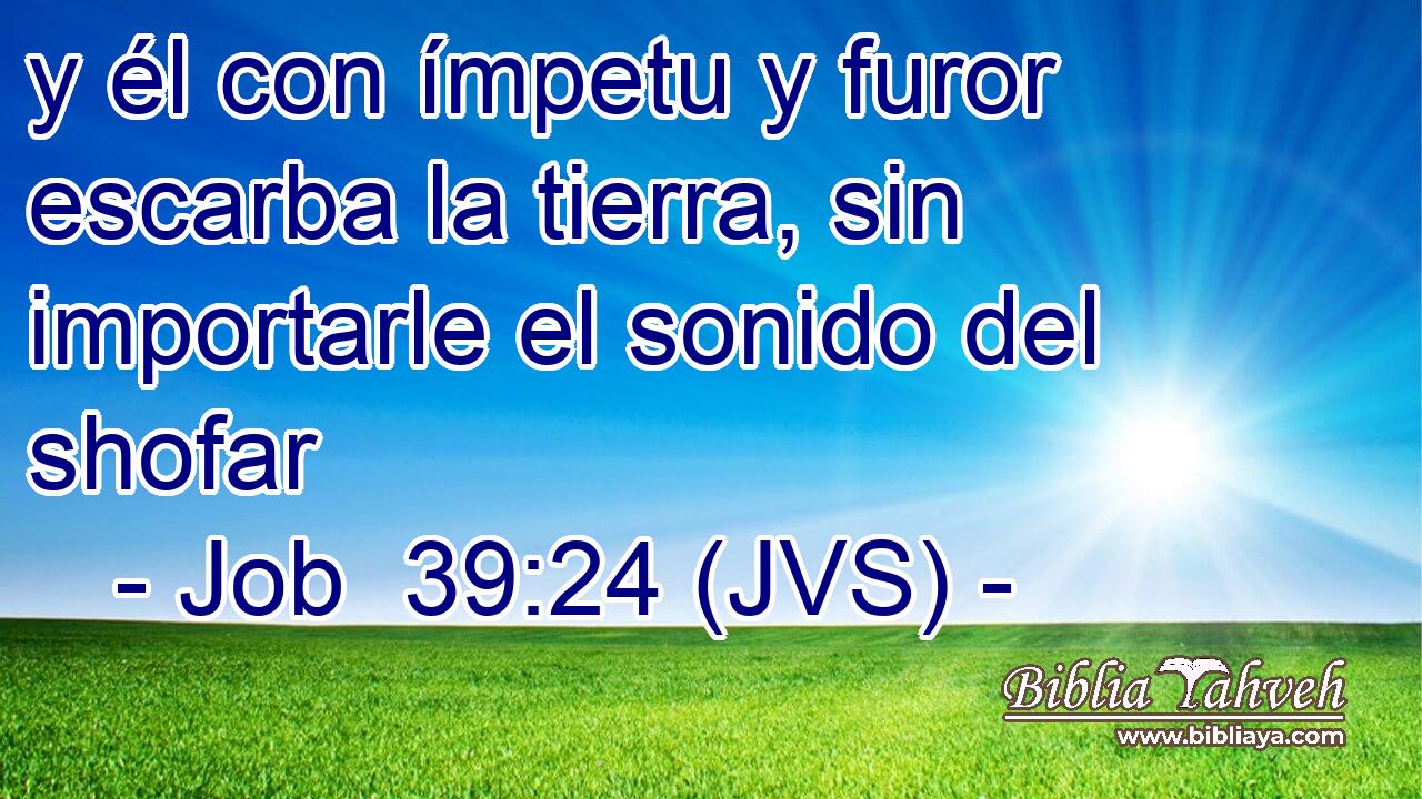 y él con ímpetu y furor escarba la tierra, sin importarle el sonido del shofar