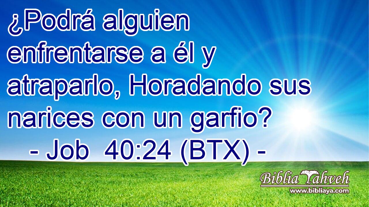 ¿Podrá alguien enfrentarse a él y atraparlo, Horadando sus narices con un garfio?