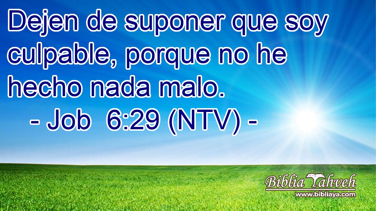 Dejen de suponer que soy culpable, porque no he hecho nada malo.