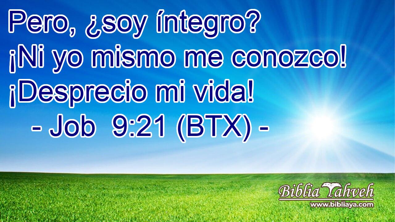 Pero, ¿soy íntegro? ¡Ni yo mismo me conozco! ¡Desprecio mi vida!