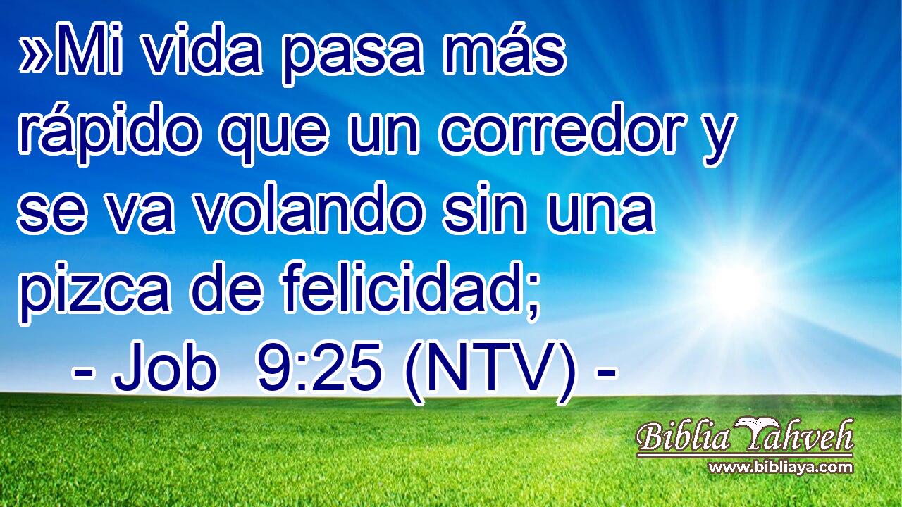 »Mi vida pasa más rápido que un corredor y se va volando sin una pizca de felicidad;