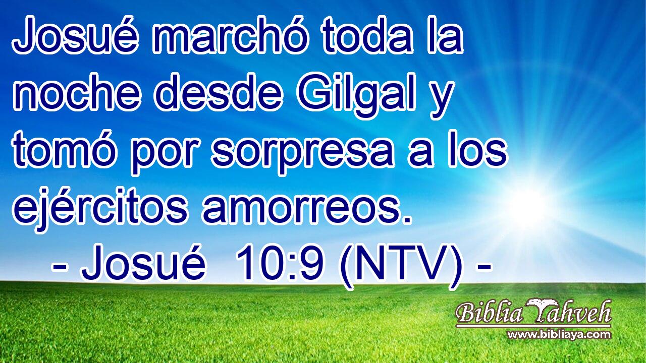 Josué marchó toda la noche desde Gilgal y tomó por sorpresa a los ejércitos amorreos.