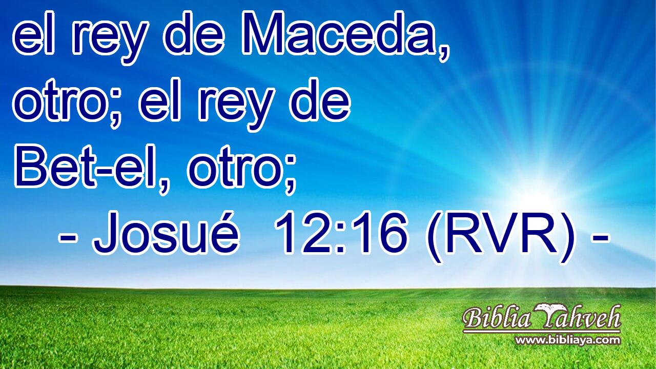 el rey de Maceda, otro; el rey de Bet-el, otro;