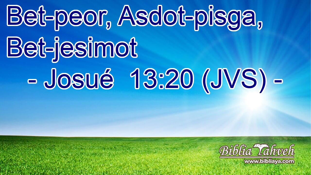 Bet-peor, Asdot-pisga, Bet-jesimot