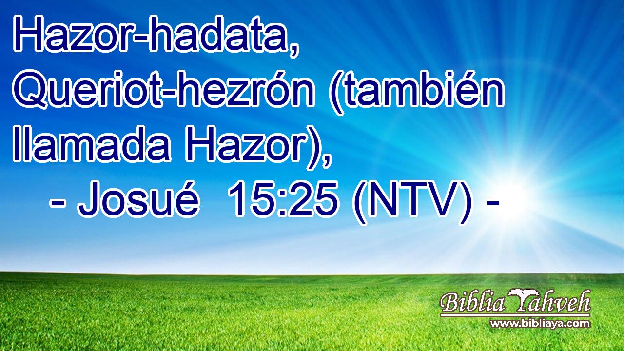 Hazor-hadata, Queriot-hezrón (también llamada Hazor),