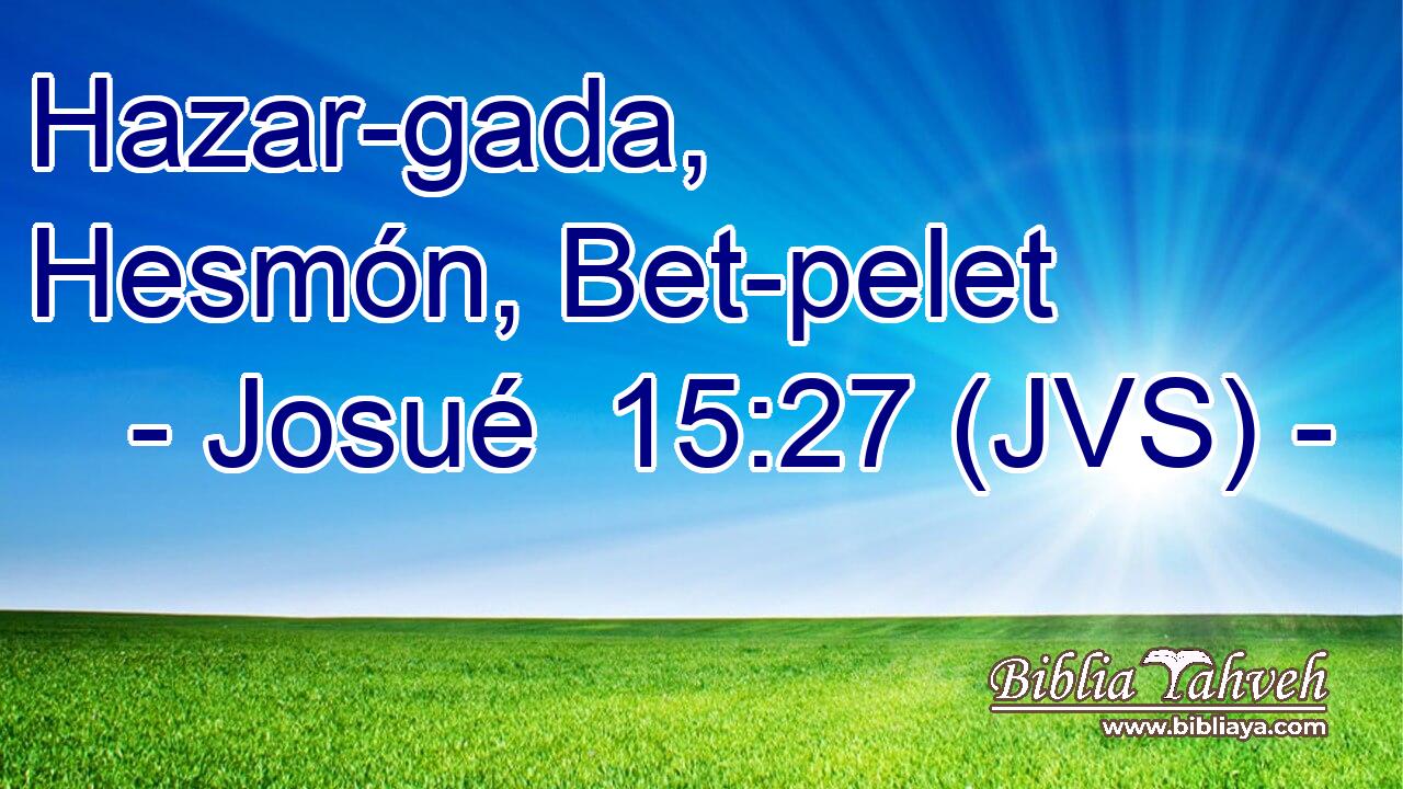 Hazar-gada, Hesmón, Bet-pelet