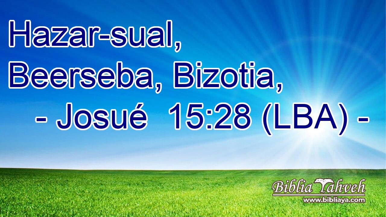Hazar-sual, Beerseba, Bizotia,