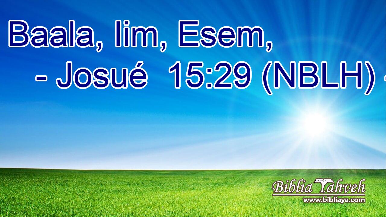  Baala, Iim, Esem, 