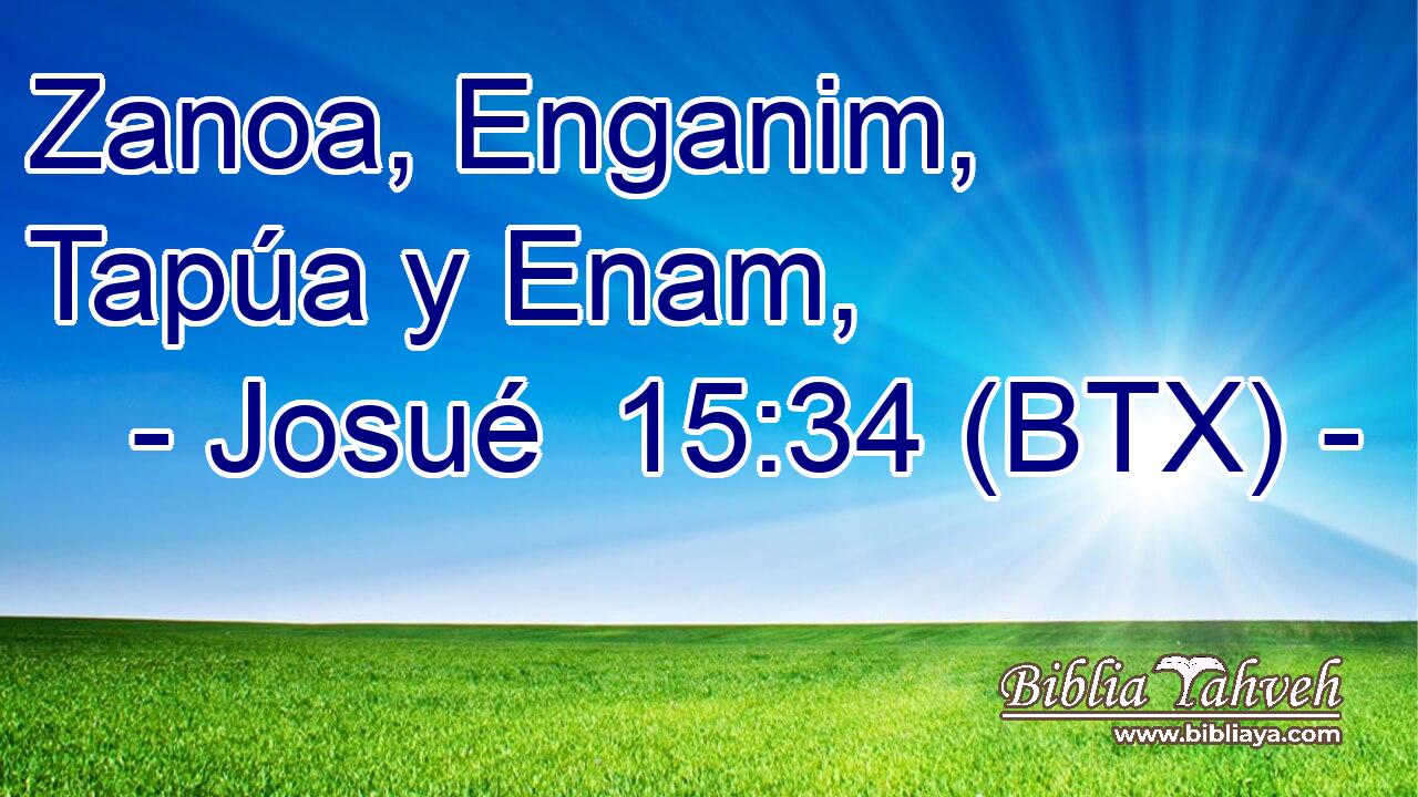 Zanoa, Enganim, Tapúa y Enam,