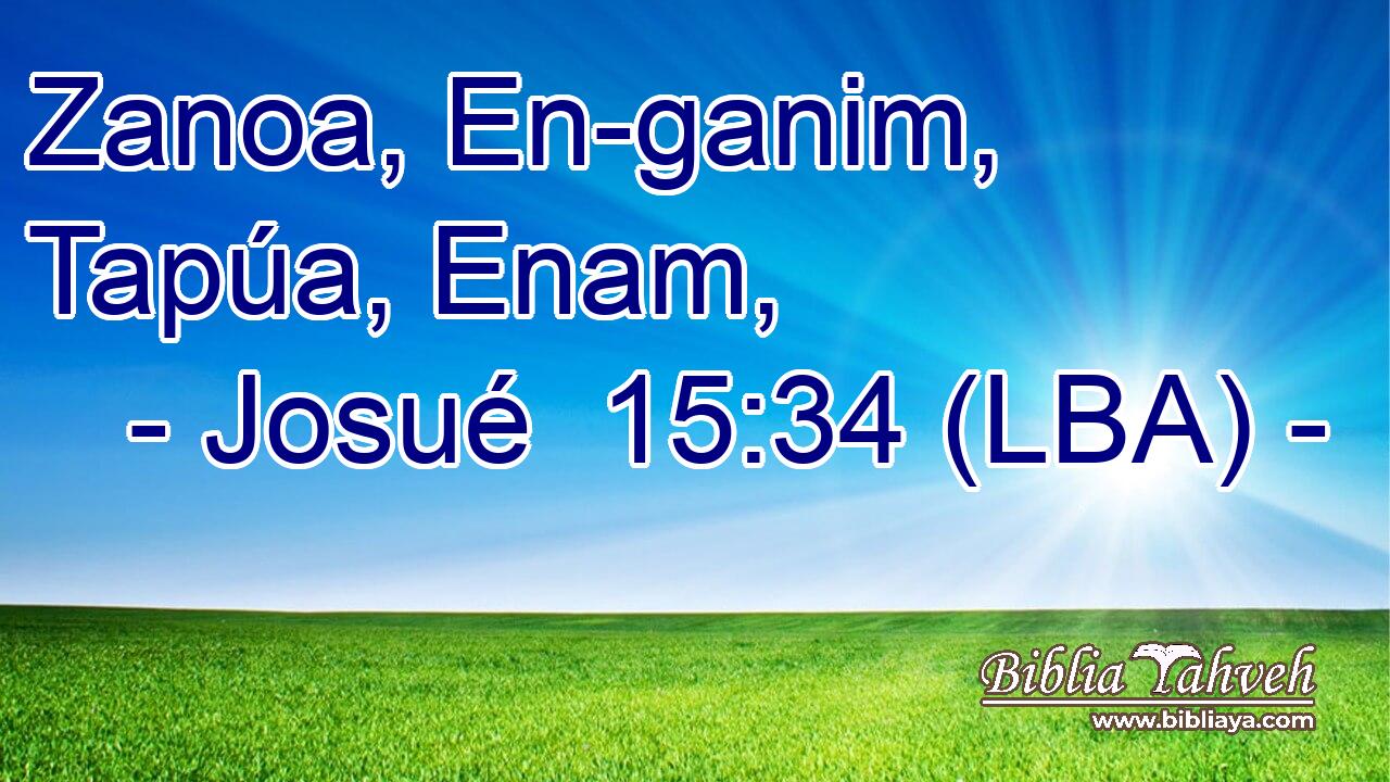 Zanoa, En-ganim, Tapúa, Enam,