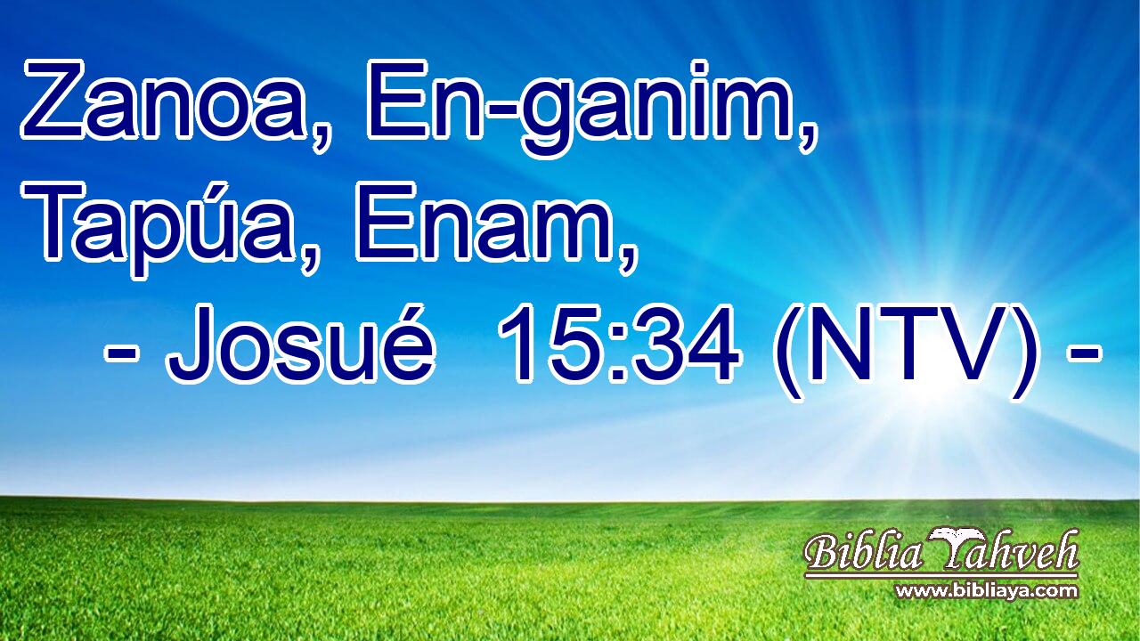 Zanoa, En-ganim, Tapúa, Enam,