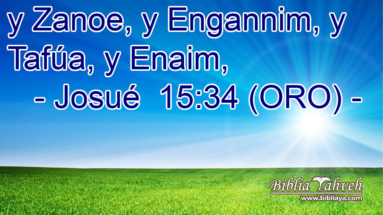  y Zanoe, y Engannim, y Tafúa, y Enaim, 