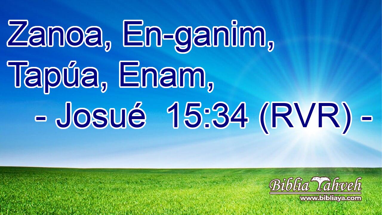 Zanoa, En-ganim, Tapúa, Enam,