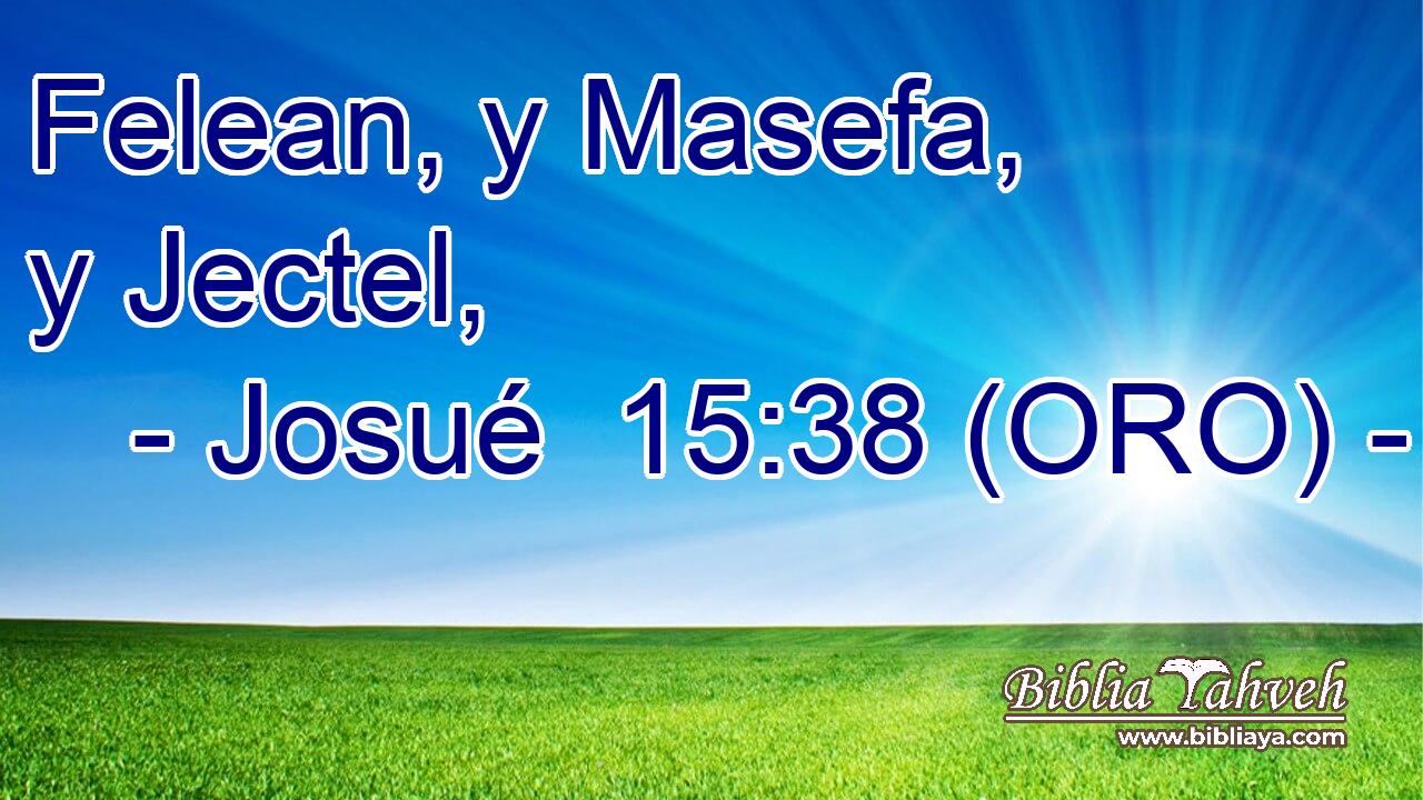  Felean, y Masefa, y Jectel, 