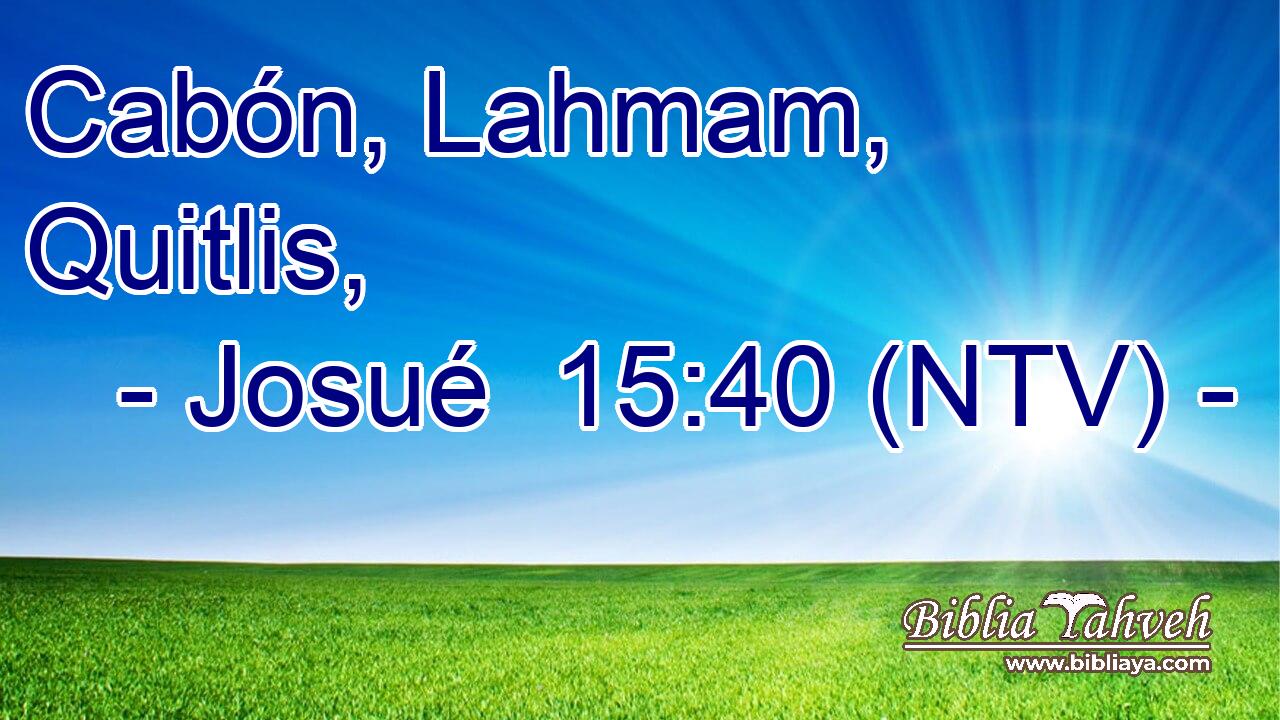 Cabón, Lahmam, Quitlis,