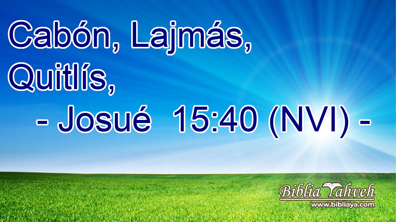  Cabón, Lajmás, Quitlís, 