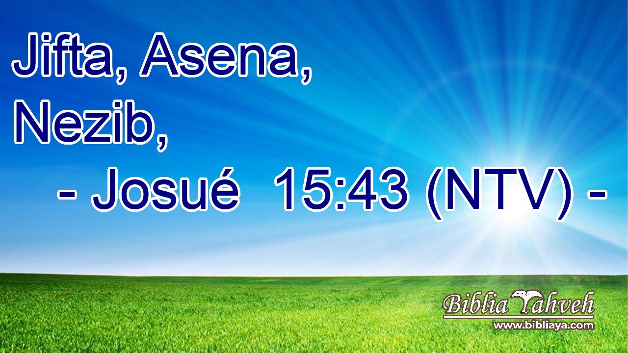 Jifta, Asena, Nezib,