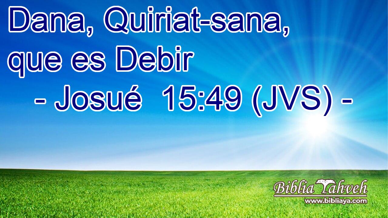 Dana, Quiriat-sana, que es Debir