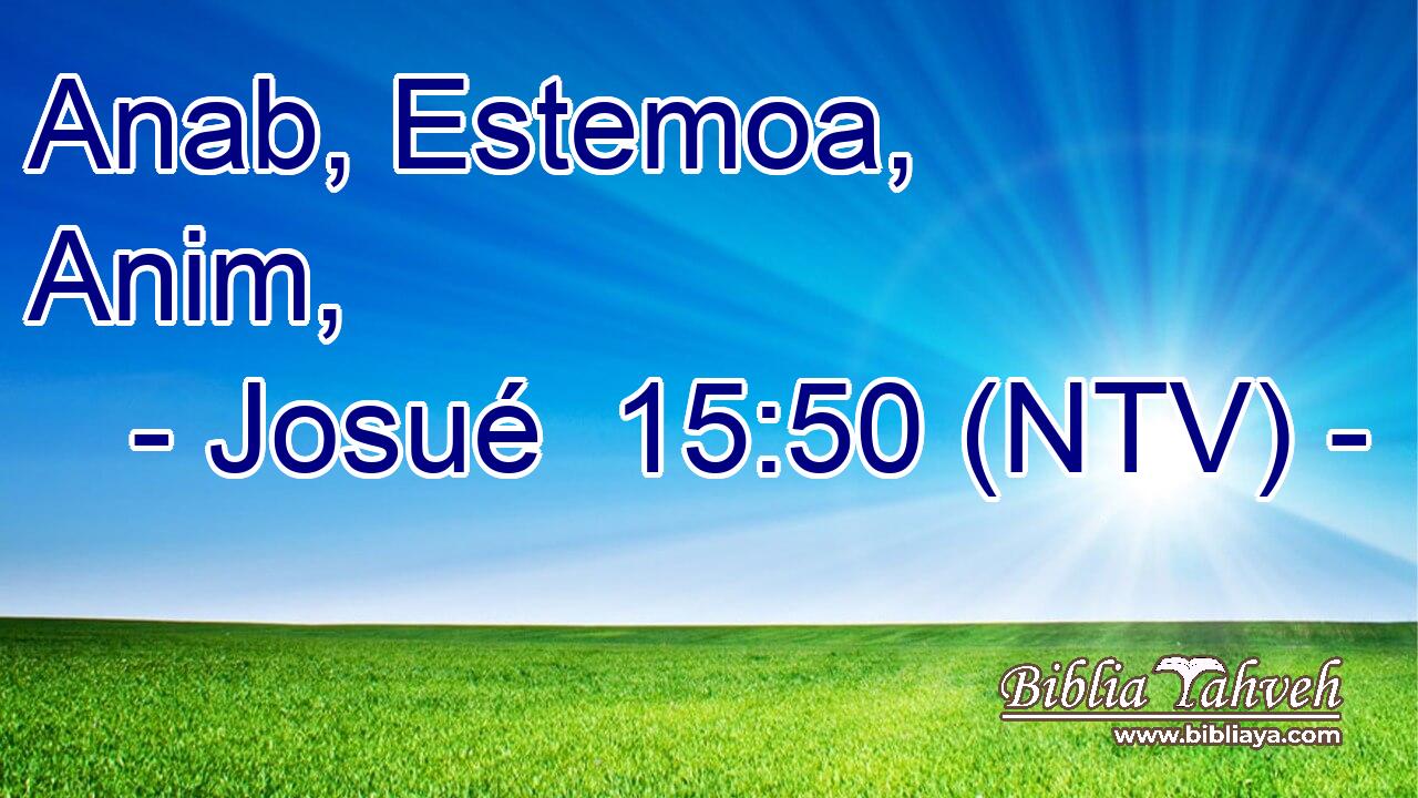 Anab, Estemoa, Anim,