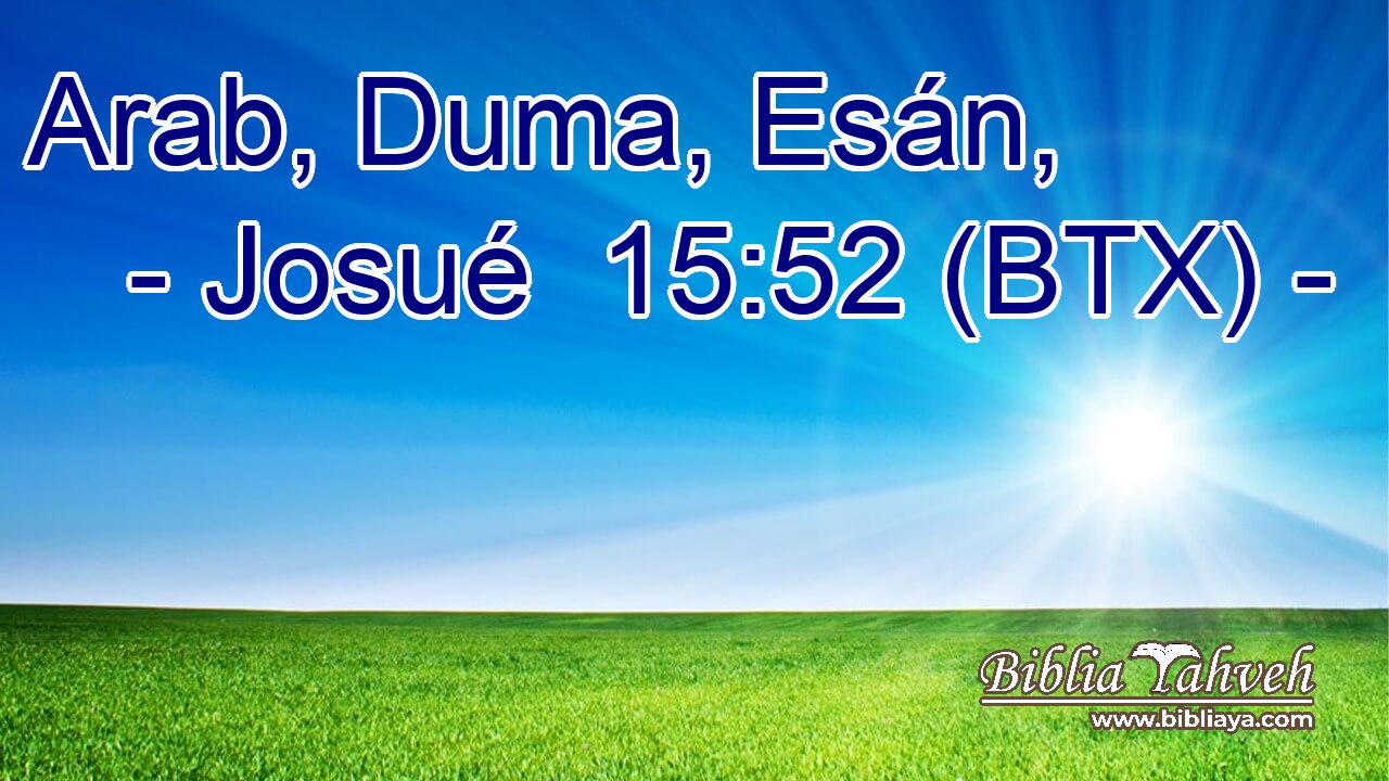 Arab, Duma, Esán,