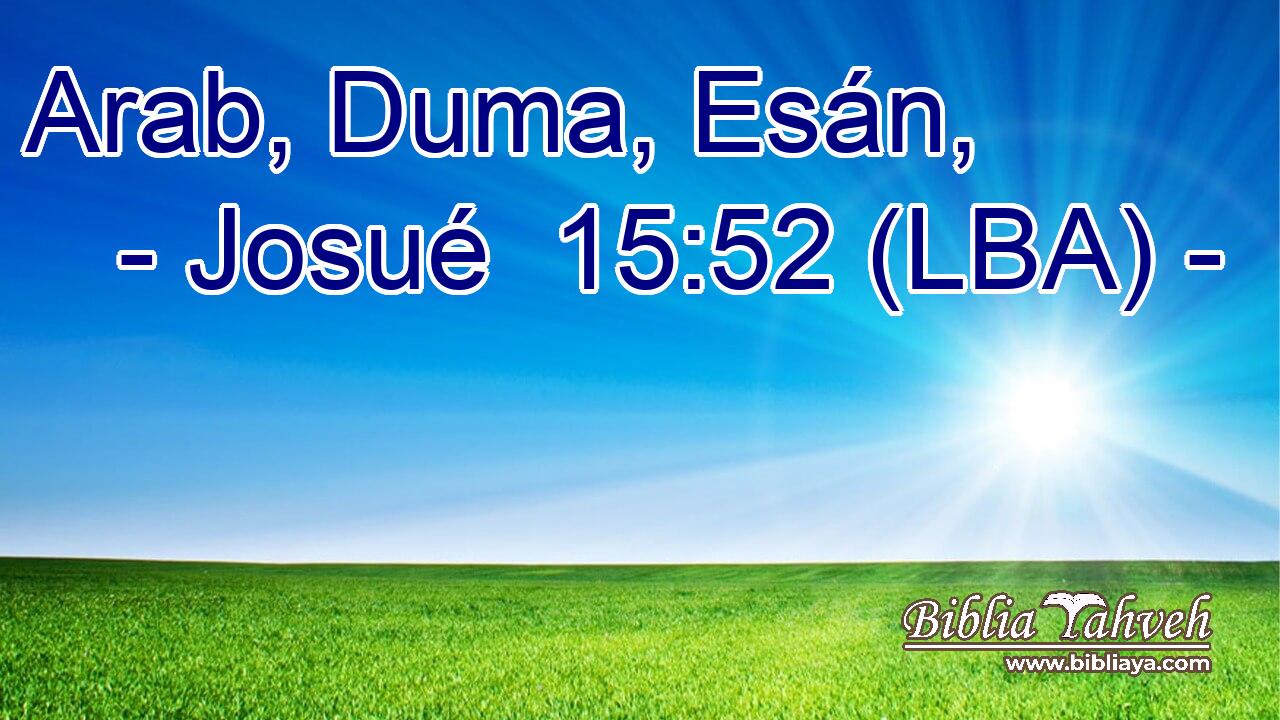 Arab, Duma, Esán,