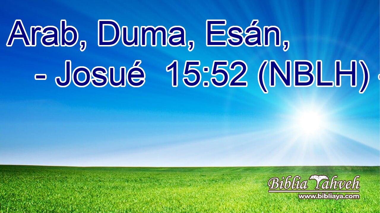  Arab, Duma, Esán, 