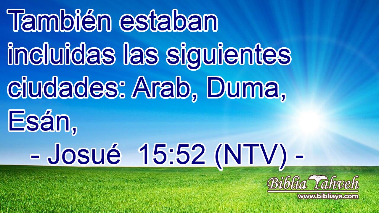También estaban incluidas las siguientes ciudades: Arab, Duma, Esán,