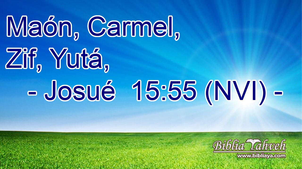  Maón, Carmel, Zif, Yutá, 